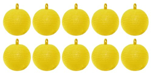 CHANGYUE 10pcs Obstfliege Fallen Fliegende Insekten Fallen Ball Fly Trap Schädlingskontrollkugel for Innenpflanzen im Freien Pflanzen Bäume