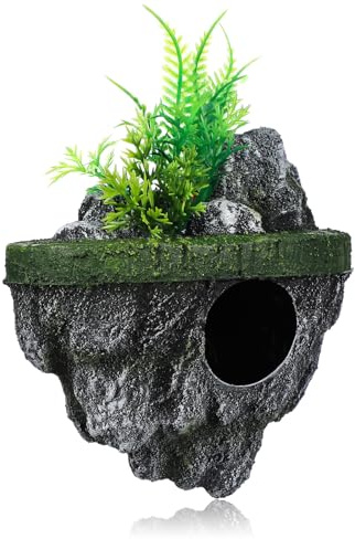 Aquarium Dekoration aus Kunstharz in Einzigartiger Form, Sicher für Fische | Luftstein Aquarium, Fischdekoration für Aquarien, Aquarium Dekoration, Deko für Aquarium, Aquarium Steine Höhle