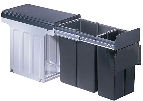 WESCO Abfallsammler, Metall, 25,4 x 38,5 cm