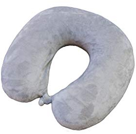 BasicNature Nackenkissen -530100 Nackenkissen grau One Size