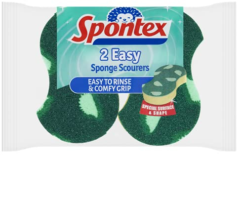 Spontex Einfach Zitrone Schwamm Topfreiniger 2-Pack