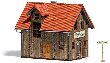 Busch 1512 Bauernhof Shop HO Structure Model