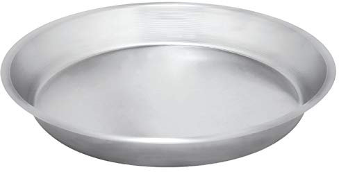 Pentalux Set 2 Pezzi Stampo tortiera conica Bassa in Alluminio ruoto per pastiera napoletana Pizza di Grano (⌀18cm h.3,5cm)