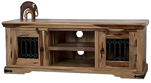 Oak and Pine Online Indian Thakat Solid Rosewood Sheesham Flatscreen Plasma Tv Bench Unit Stand Cabinet Living Room Furniture