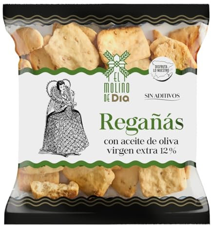 EL MOLINO DE DIA regañás con aceite de oliva virgen extra bolsa 150 gr