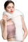 Bettli Damen Extra Large Faux Fox Waschbär-Pelz-Schal-Kragen-Schal-Stola Einheitsgröße Weiß