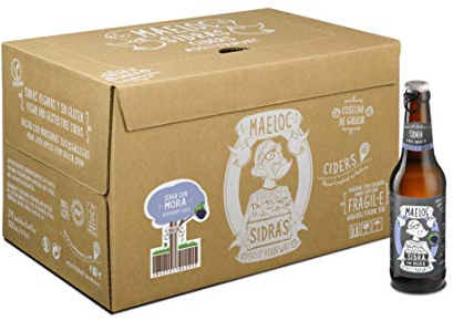 Maeloc Sidra con Mora - 24 botellas x 330 ml