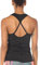 icyzone Damen Sport Top Fitness Gym Ärmelloses Shirt Atmungsaktive Running Yoga Tank Top (S, Black)