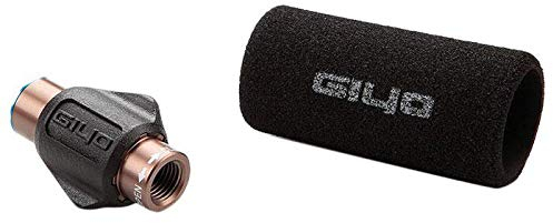 GIYO Adaptador Cartucho C02 Presta/Schrader + Neopreno