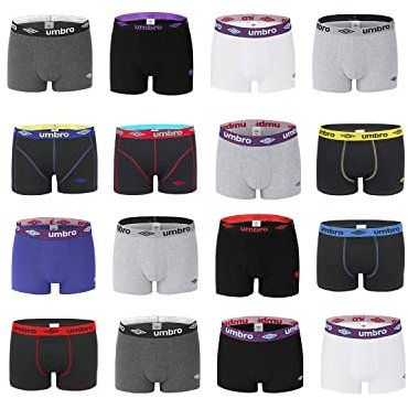Umbro Homme Boxer Umb/1/Bcx6/Multi Caleçon, Multicolore, XXL EU