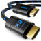 deleyCON 0,5m Cable HDMI 2.1b 8K Corto (48G, ULTRA Highspeed) Certificado, 8K@60Hz 4K@120Hz 2K@144Hz/165Hz EARC HDCP 2.3/2.2 - para DTS:X HDR Dinámico Dolby Atmos TV PS5 Xbox Barra de Sonido Monitor