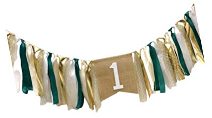 SOIMISS Dschungel Thema Baby Ersten Geburtstag Party Hochstuhl Banner Junge Mädchen Hohe Stuhl Bunting Garland Baby 1St Geburtstag Party Dekorationen Stil 2