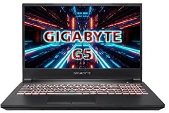 Gigabyte G5 KC-5ES1130SD - Ordenador portátil Gaming de 15.6 FullHD 144Hz (Intel Core i5-10500H, 16GB RAM, 512GB SSD, Nvidia RTX 3060-6GB, Sin sistema operativo) negro - teclado QWERTY Español