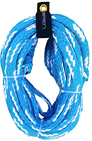 O'Brien 4 Person Floating Towable Tube Rope, Blue