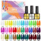Gel Nail Polish- SHOWNAIL 33Pcs Gel Polish Soak Off Gel Nail Polish Set with Base Glossy Matte Top Coat, Popular Candy Classic Black White Neon Glitter Gel Nail Polish Colour DIY Nail Collection