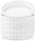 LOVECASA Lot de 6 Moules à Tarte en Porcelaine - Plat de Cuisson rond pour la Cuisine, les Gâteaux -110 ml (12 x 2 cm)