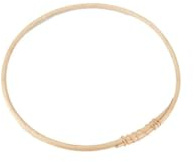 NaDeco Rattan-Ring, wählbar in den Größen 25-50 cm | Loop-Ring | Loop-Ring aus Rattan | Blumenring | Holzring | Ring für Traumfänger | Makramee-Ring | Dekoring zum Basteln | Naturdeko, Größe:Ø 30 cm
