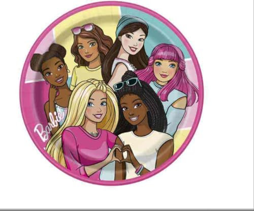 Unique Industries compatibles avec les assiettes Barbie - 8 carats