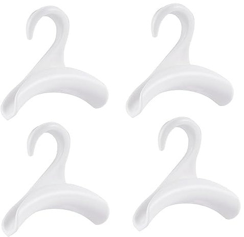 4 Pcs Handbag Hooks White Purse Handbag Hanger Hooks Heavy Duty Acrylic Holder Bag Rack Organizer for Hanging Tote Bag