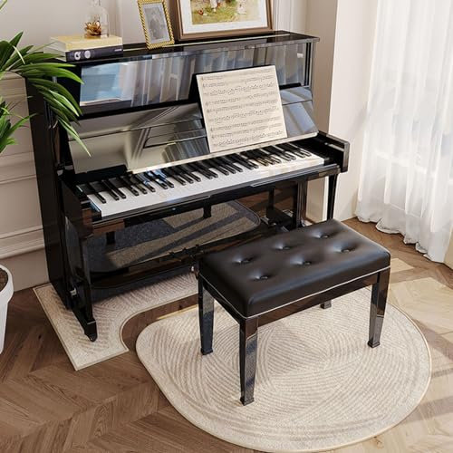 Klavier-Schallschutzteppich,Schallschutz Teppich Klavier,Klavier-Teppichschutz Klavierteppich Rutschfester Matte Bodenschutzmatte Schallschutzmatte Antivibrationsmatte Klavier Matte 70×160+110×110cm