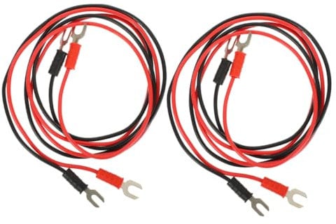 BESTonZON 4pcs Test Cable Phonograph Insulation Test Wire Copper Test Leads Interconnect Circuit Wire Turntable Earth Grounding Wire Phonograph Connecting Test Lead Pvc Connection Wire