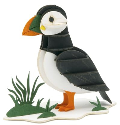 Fridolin 3D Papiermodell - Papageientaucher