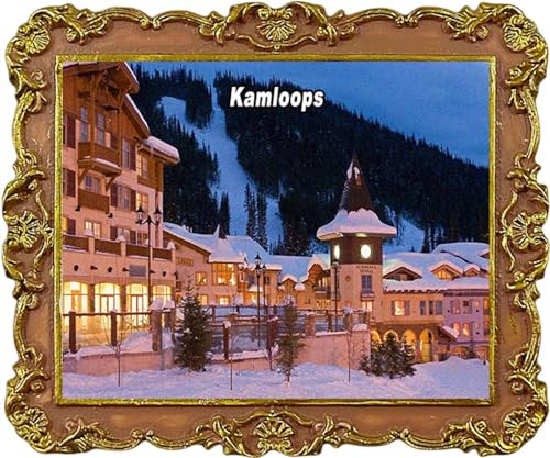 Kamloops Kühlschrankmagnet, Motiv: Kanada, Reise-Souvenir, Kühlschrank-Dekoration, Magnet