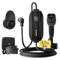 dé Chargeur Voiture Electrique 3,68kW [8m, 6/8/10/13/16A] Cable de Recharge Type 2 avec LCD écran Numérique Contrôlable, Compatible avec e-208, Spring, 500e, Model 3, Megane EV, Zoe, PHEV/EV
