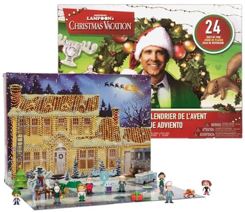 Adventskalender 2024, Weihnachts Adventskalender mit 24 Geschenken, Nationales Lampoon's Christmas-Vacation Weihnachtskalender 2024, Weihnachtsferien Adventskalender, Weihnachts Countdownkalender