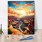 TISHIRON Cityscape Paint by Numbers for Adults Grand Canyon DIY Adult Paint by Number Kits on Canvas US Grand Canyon National Park Painting by Numbers Oil Painting Art Crafts 16x20 in
