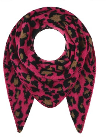 Majea Damenschal Winterschal Strickschal Damen Schal (880043) (pink 8)