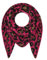 Majea Damenschal Winterschal Strickschal Damen Schal (880043) (pink 8)