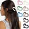 Mittelgroße Haarkrallen Herz-Haarspange, rutschfeste Krallenclips Starker Halt Krallenclip für mitteldickes Haar Frauen und Mädchen Haar Accessoire (HairclawMidHeart)