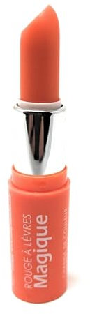 Rouge à Lèvres Magique Vegan et Naturel couleur Orange, devient plus ou moins rose selon le PH des lèvres