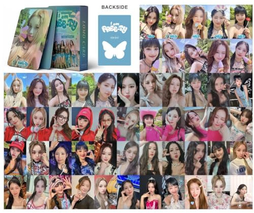 KWIBYBGS Kpop Karten Gi-Dle World Tour Karten Gi-Dle I Am-Ty Mini Karten Gi-Dle I Am-Ty Album Karten (G) I-Dle Fotokarten Set
