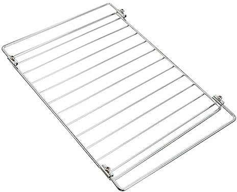 CAXUSD Elektrisches Barbecue Grillrost Langlebigem Rostfreiem Material Grillzubehör für Haushalt und Outdoor Verstellbares Grillnetz für Sicheren Gebrauch