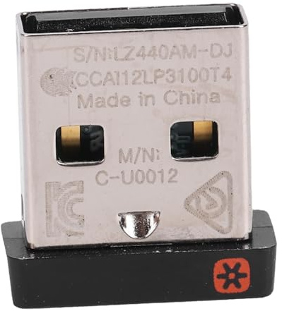 Garsent USB-Dongle-Empfänger für Maus und Tastatur, Kompatibel mit Unifying M310 M310t, Unifying N305 K340 K375S K350 usw., Verbindet Bis zu 6 Geräte