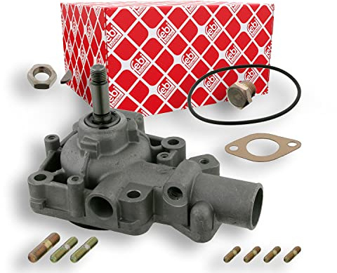 febi bilstein 15416 Wasserpumpe mit Dichtung und Anbaumaterial, 1 Stück | Kompatibel mit: IVECO DAILY II Bus, DAILY II Kasten, DAILY II Pritsche/Fahrgestell