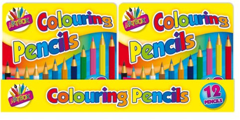 Artbox Half Size Pencil in Tin Box (Pack of 12)