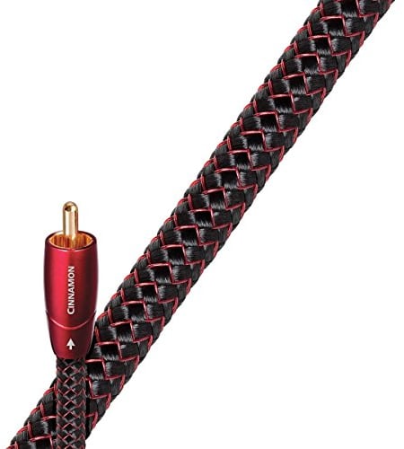 AudioQuest 1.5m Coax Cinnamon - Cable coaxial (1,5 m, Male Connector/Male Connector, Oro, Negro, 75 Ω, 1 Pieza(s))