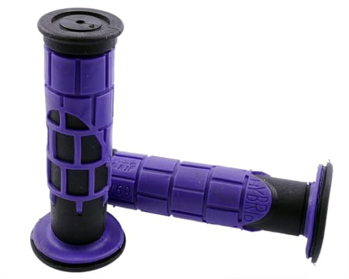 Lenkergriffe PROGRIP Griffe 769 schwarz lila Roller Scooter Motorrad