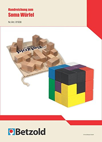 Betzold - Soma-Würfel Handreichung, 24 Seiten, 19 Kopiervorlagen - Knobelspiel