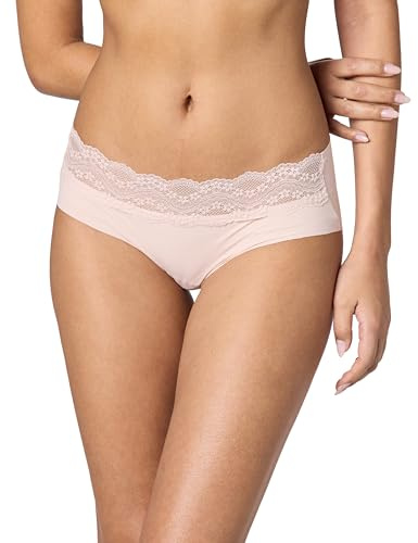 b.tempt’d by Wacoal Women’s b.bare Hipster Panty, Rose Smoke, S