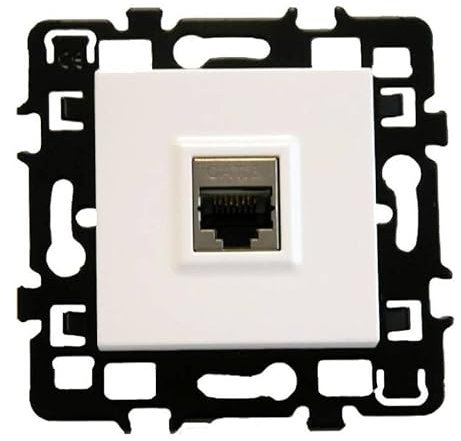 Prise rj 45 cat 6 ftp grade 1 (tél+lan)