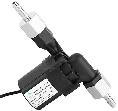 DC 12 V Homebrew Bierpumpe NPT1 / 2 Zoll Brewing Pump Brushless Zirkulation Bier Wasserpumpe mit Stecker(40CM)