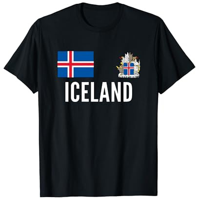 Island - Iceland Fußball Trikot Fan T-Shirt Nr. 19 Rückseite