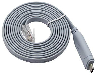 Cavo console USB-C con chip FTDI, cavo da USB tipo C a RJ45 per router/Windows 7,8 / Switch/PC/laptop (USB-C1.8m)