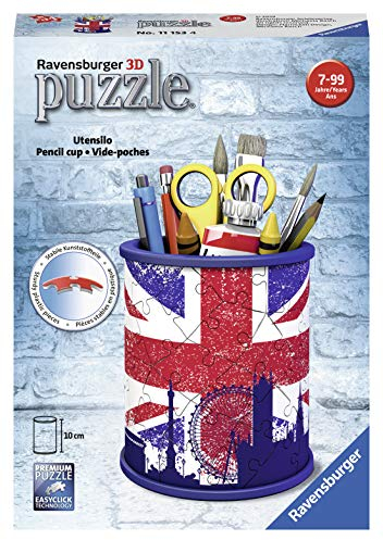 Ravensburger – 3D-Puzzle – Stifteköcher – Union Jack – 11153