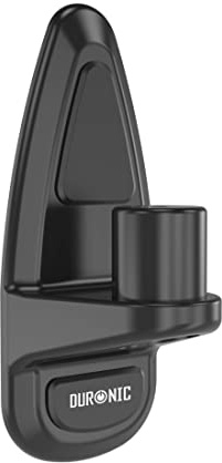 Duronic Wall Mount Set DM55W | Fixing for Mounting DM55 Arm onto Wall | Compatible with Duronic DM45 DM55 DM65 Desk Mount Arms | BLACK | Steel | Fixings and Easy Installation