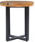 vidaXL Teakholz Massiv Couchtisch Handgefertigt Beistelltisch Wohnzimmertisch Kaffeetisch Sofatisch Holztisch Massivholztisch 40x45cm Polyresin
